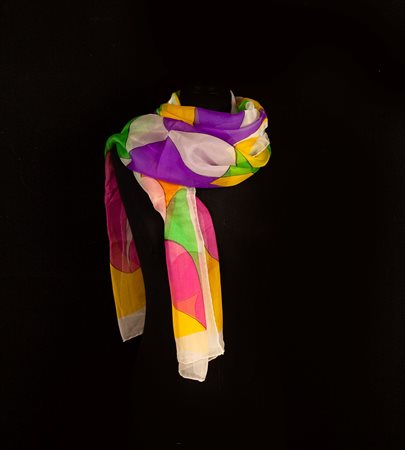 Giacomo Balla (Torino, 1871 - Roma, 1958) Foulard 1968 cm 123x42 Edizioni del...
