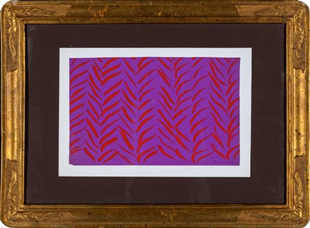 Carla Accardi (Trapani, 1924 - Roma, 2014) Senza titolo 1964 Tempera alla...