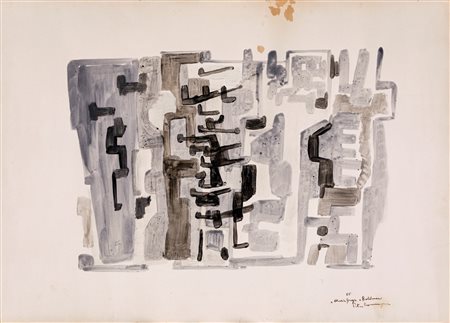 Pietro Consagra (Mazara del Vallo, 1920 - Milano, 2005) Una immagine 1955...