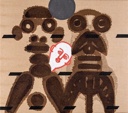 Concetto Pozzati (Vo', 1935 - Bologna, 2017) Radiografia del Burattino 2004...