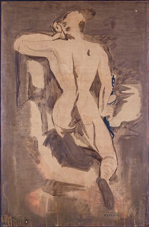 Giulio Turcato (Mantova, 1912 - Roma, 1995) Vedetta Partigiana