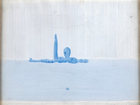 Virgilio Guidi (Roma, 1891 - Venezia, 1984) Isola di San Giorgio Olio su tela...