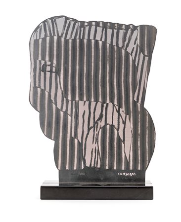 Pietro Consagra (Mazara del Vallo, 1920 - Milano, 2005) Sottilissima n.1 1985...