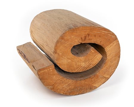 Rudolf Watcher (1923 - 2011) Newgrange VII 1992 Scultura in legno cm 57x47x46...