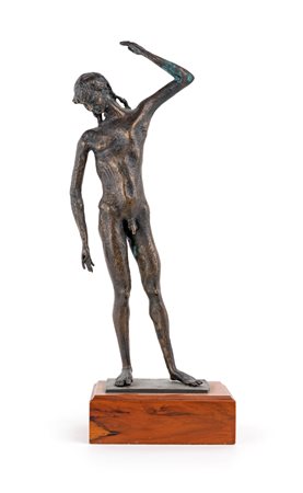 Pericle Fazzini (copia da) (Grottammare, 1913 - Roma, 1987) Figura di Giovine...