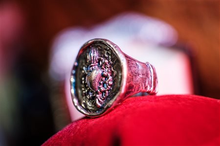 CGP-Cucinotta - Anello ex voto traforato in argento