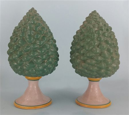 Mario Iudici (Caltagirone 1928)  - Coppia di pigne