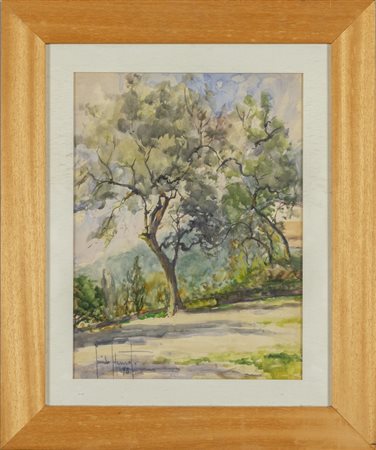 GUIDO HANSET (1910-1992) <br>Rapallo, 