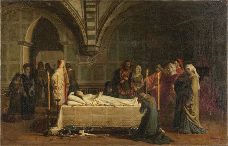 RAFFAELE GIANNETTI (1837-1915) <br>Dante e 