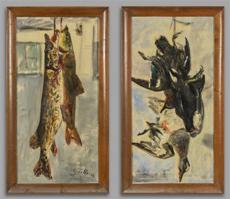 GUIDO TALLONE (1894-1967) <br>Caccia e 