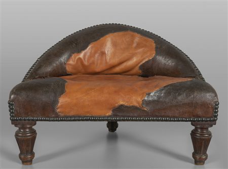 Modellino di divano Luigi XVI in legno 