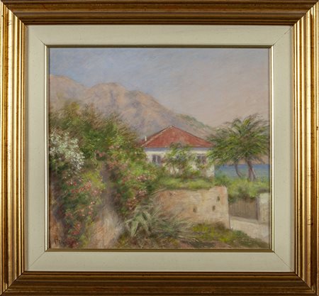 ALESSANDRO VIAZZI (1872-1956) <br>Villa sul 