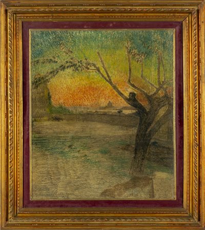 PIETRO GAUDENZI (1880-1955) <br>Veduta di 