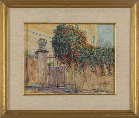 BERTO FERRARI (1887-1965) <br>Villa di 