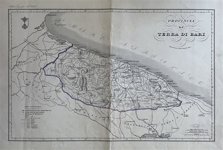Provincia di TERRA DI BARI<br>Tratta dall' 