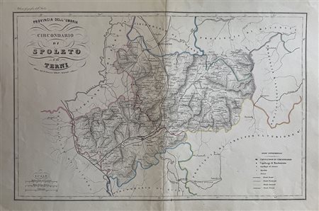 Circondario di SPOLETO e di TERNI<br>Tratta dall' 