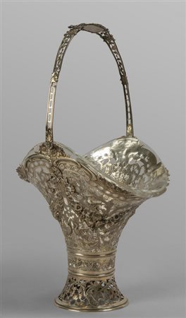 Cestello in argento finemente 