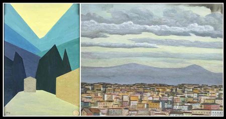 FANFANI, Amintore  (Pieve Santo Stefano, 6 febbraio 1908 – Roma, 20 novembre 1999)
Lotto di due composizioni originali