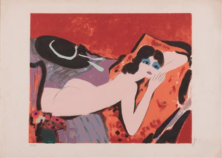 Nudo femminile disteso