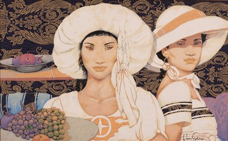 Figure con natura morta