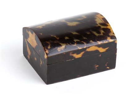 SCATOLA CON COPERCHIO IN TARTARUGA