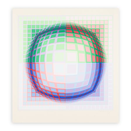 VICTOR VASARELY (1906-1997) - Vega Pal IV, 1969
