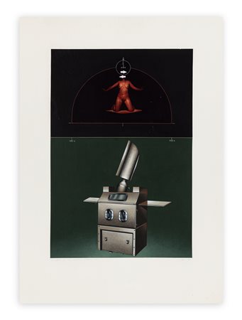 SERGIO SARRI (1938) - Studio per una macchina estetica, 1978