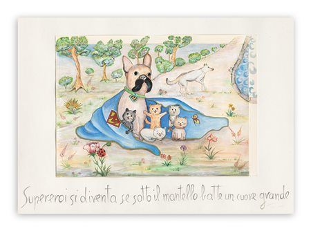 MARIA PIA MORELLI (1961) - Supereroi si diventa se sotto il mantello batte un cuore grande, 2021