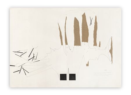 BRUNO MUNARI (1907-1998) - Oggetti immaginari. Ricostruzione tecnica di un oggetto immaginario in base a frammenti di residui e secondo un metodo di immagine casuale sulle forme, le materie, le strutture, 1957