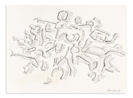 CARLA ACCARDI (1924-2014) - Senza Titolo, 1990