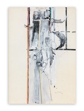 GIORGIO BELLANDI (1930-1976) - Senza Titolo, 1962