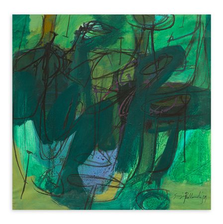GIORGIO BELLANDI (1930-1976) - Senza Titolo, 1959