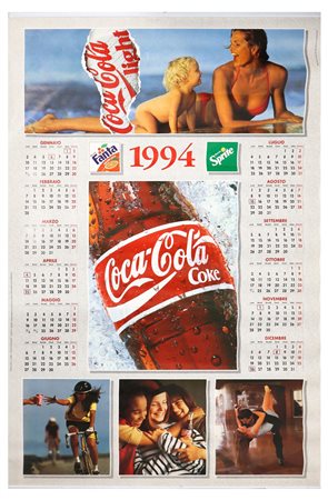 Coca Cola - Calendario ufficiale , 1994