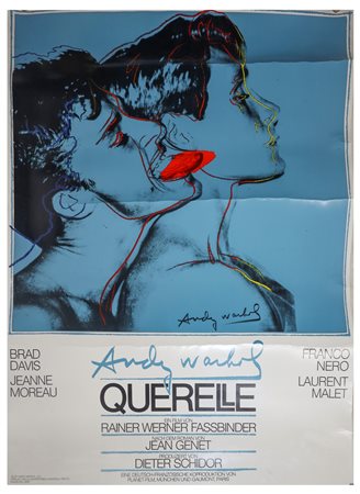 Andy Warhol (American 1928-1987)  - Querelle Blu, 1983