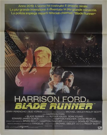 Manifesto cinema due fogli '''Blade runner'', 1982