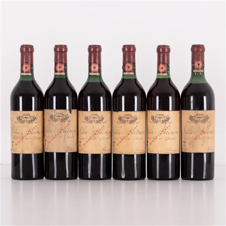  
Lotto di 6 bottiglie Chianti riserva Villa Antinori 
 