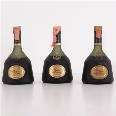  
Lotto di 3 Brandy Reserva Real Marques De Domecq 
 