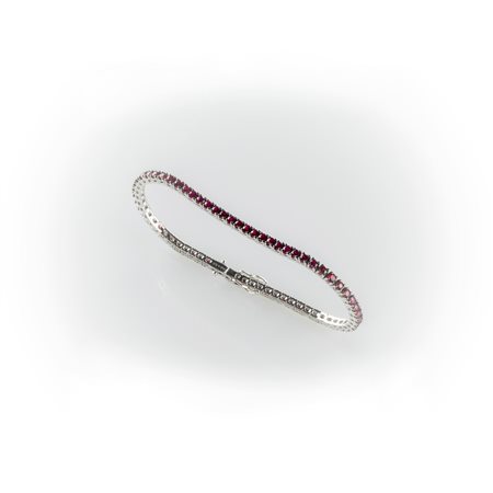 Bracciale Tennis Salvini con rubini