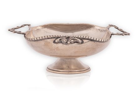 Piccolo porta bon bon in argento 800/000