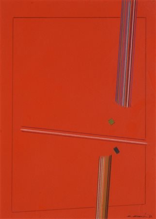 Martino Mazzoleni SEGUO MEMORIE matite su cartoncino, cm 29x21 firma e data...