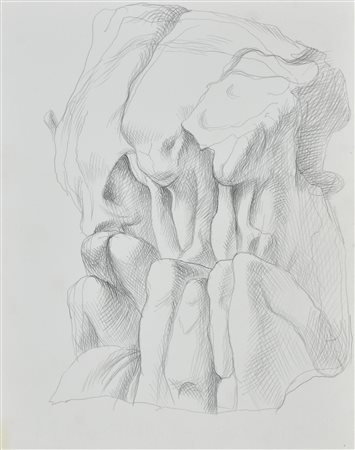 Jared French SENZA TITOLO matita su carta Fabriano, cm 34x25