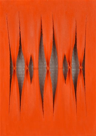 Calogero Salemi SQUARCI D'ARGENTO tecnica mista su tela, cm 35x25 sul retro:...