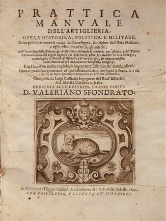 Luis Collado (Luigi Colliado). Prattica manuale dell'artiglieria, Opera...