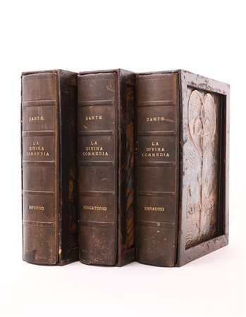 Dante. La Divina Commedia. Illustrazioni di Dalì Sei volumi rilegati in 3...
