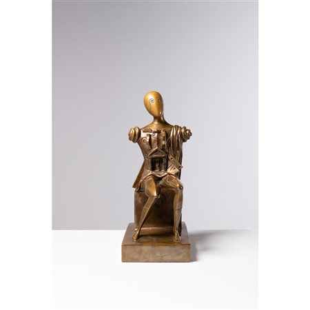 Giorgio De Chirico (1888-1978) Il poeta solitario, 1970                                                                                