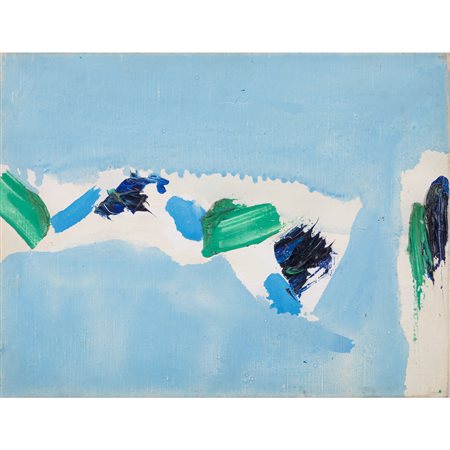Olivier Debré (1920-1999) Bleu de Royan, 1978                                                                                          