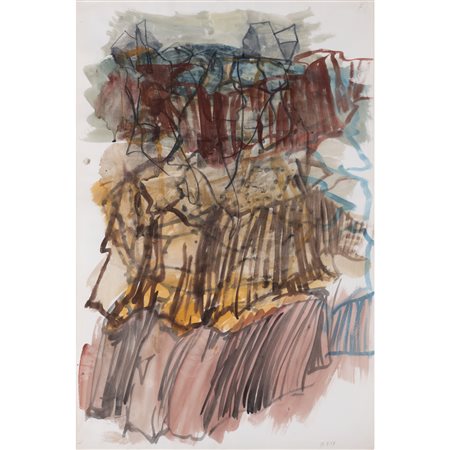 Per Kirkeby (1938-2018) Untitled, 17.08.1977                                                                                           