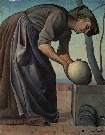 Juti Ravenna (Spadacenta (VE) 1897-Treviso 1972)  - Senza titolo, 1924