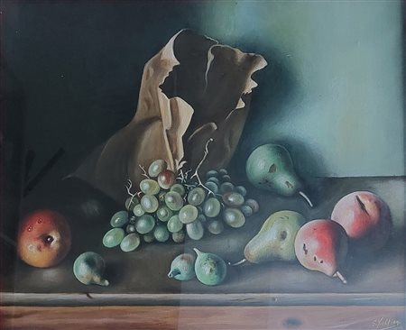 Gregorio Sciltian (Nakhichevan-on-Don 1900-Roma 1985)  - La frutta, 1977