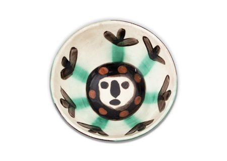 Pablo Picasso (Malaga 1881-Mougins 1973)  - Visage, 1955